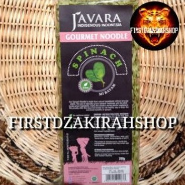 

Javara gourmet noodle spinach 200gr mie bayam