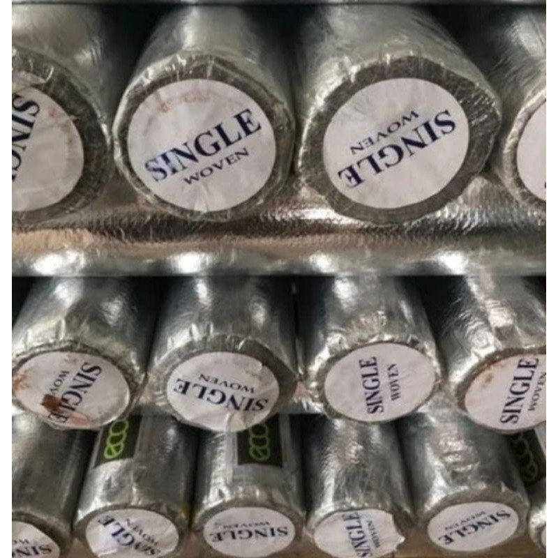 Insulasi Atap / Alumunium foil woven Metalizing / Peredam Panas Atap 1Roll