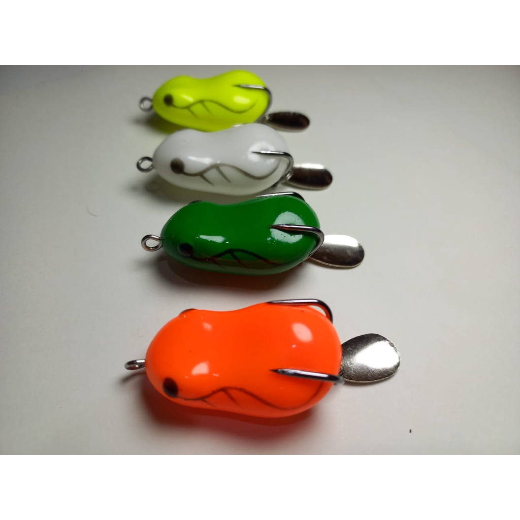 LURE SOFT FROG UMPAN PANCING KATAK BAHAN KARET LEMBUT 4CM&quot;