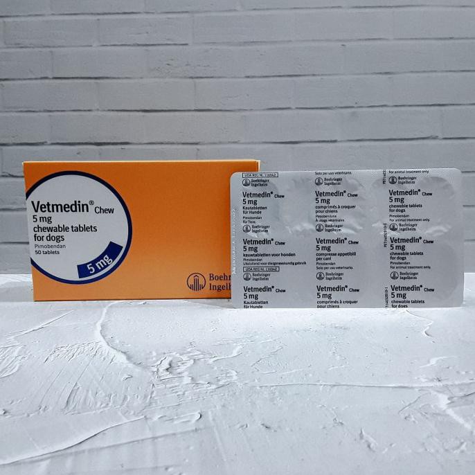 Populer] Vetmedin 5 Mg Per Strip Isi 10 Tablet