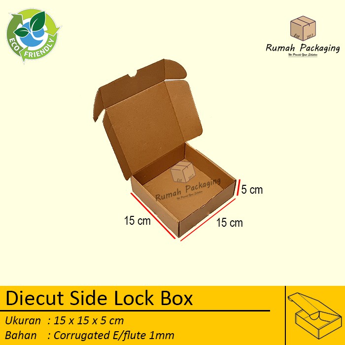 KARDUS / MAILER BOX DIECUT Uk. 15x15x5 CM | Shopee Indonesia