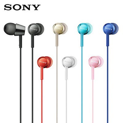 Sony EX155AP Headset Handsfree Earphone Original 100%