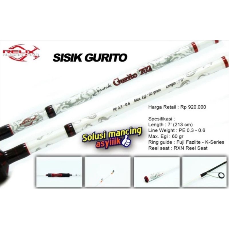 Joran Relix Nusantara Sisik Gurito 702