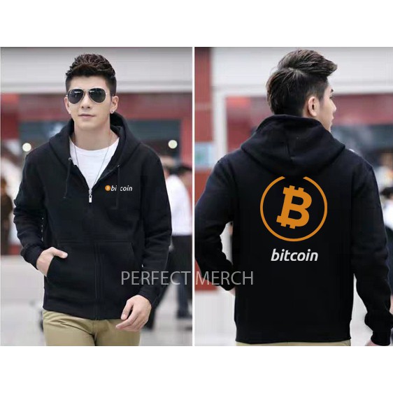 Jaket Zipper Bitcoin