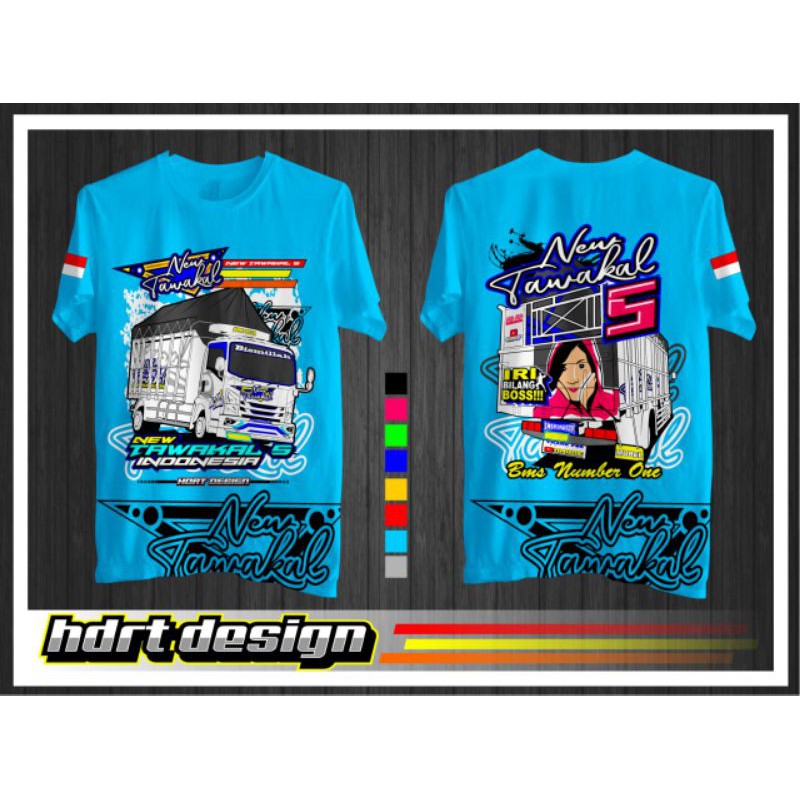 Kaos Truk New Tawakal 5 Indonesia