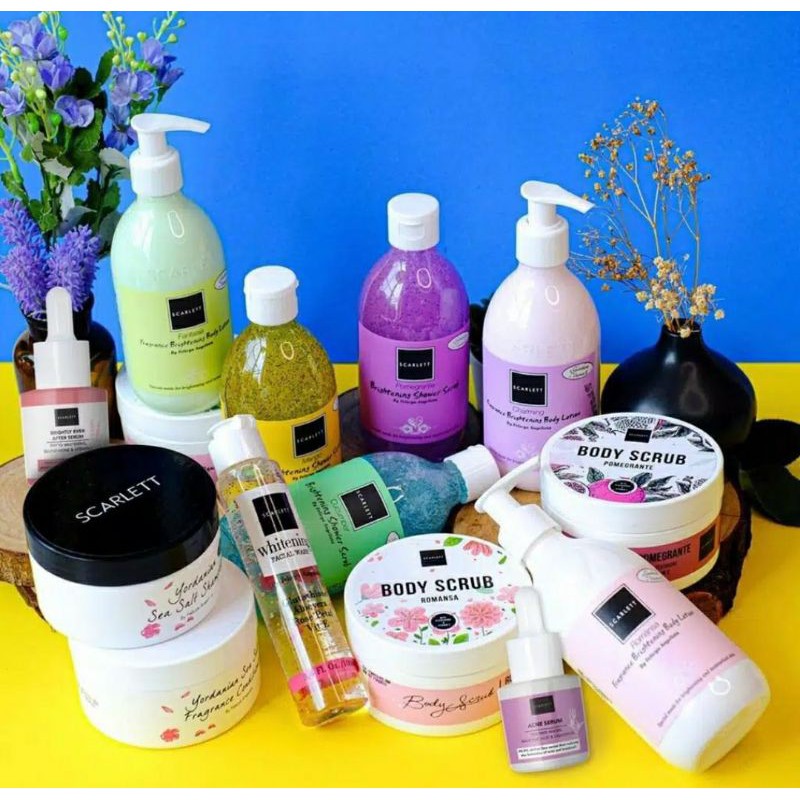 SCARLETT WHITENING Series Paket Lengkap Scarlet By Felicya Angelista