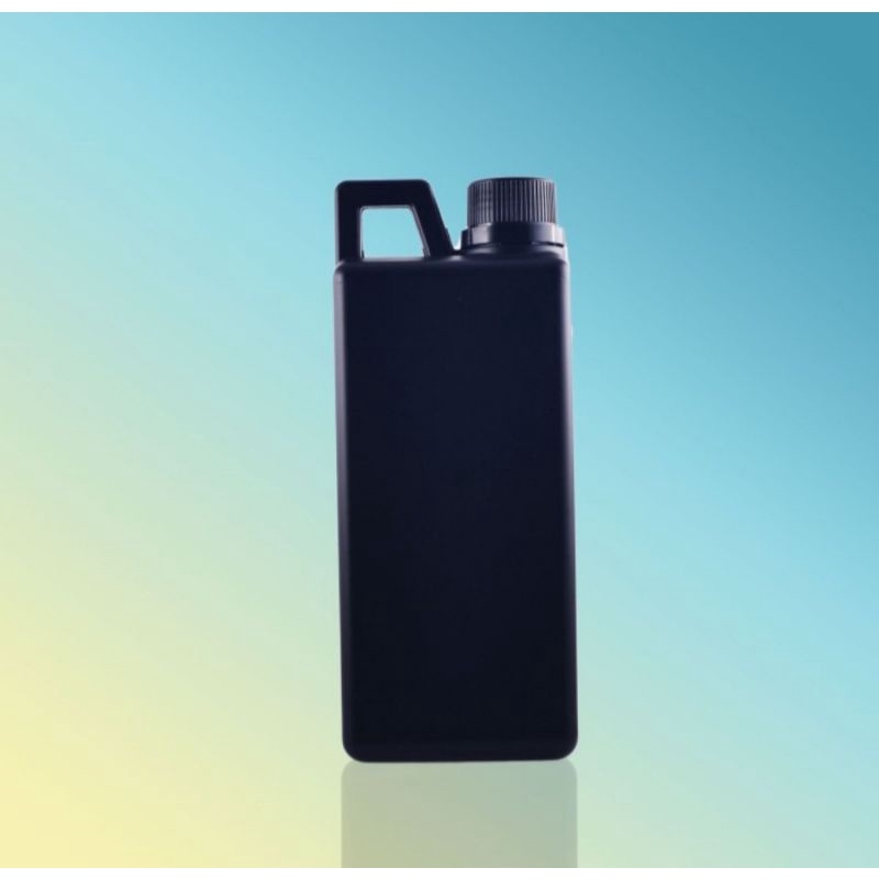 Jerigen 1 Liter Hitam Jerigen Plastik 1000ML Hitam Jerigen 1L Segel Hitam