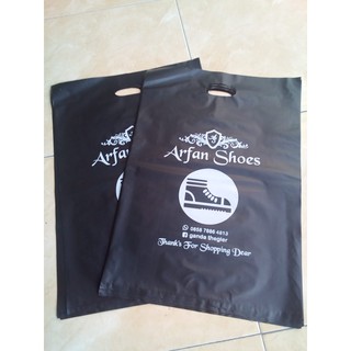 kantong plastik sablon olshop 25 x 35 Tas  plastik 