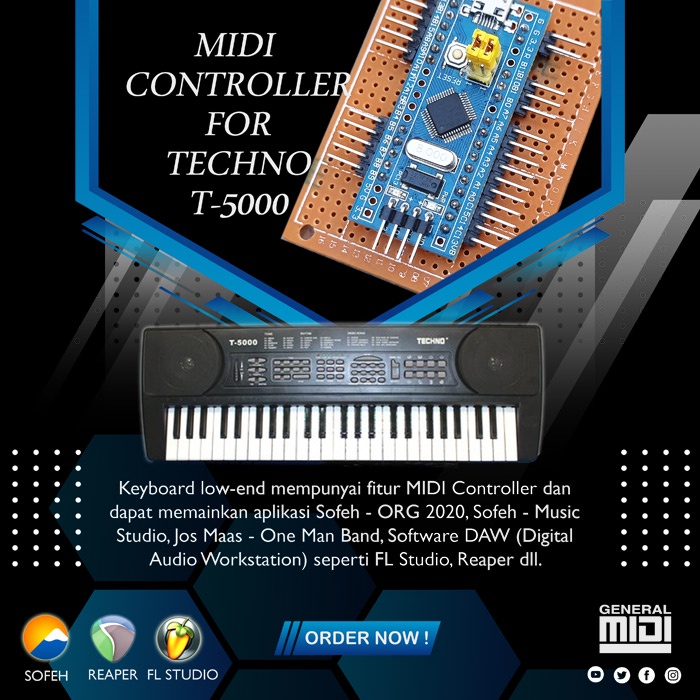 [ORDERAN KHUSUS] Keyboard Angelet XTS-690 SEMI DUAL MODE Oprekan ORG 2024