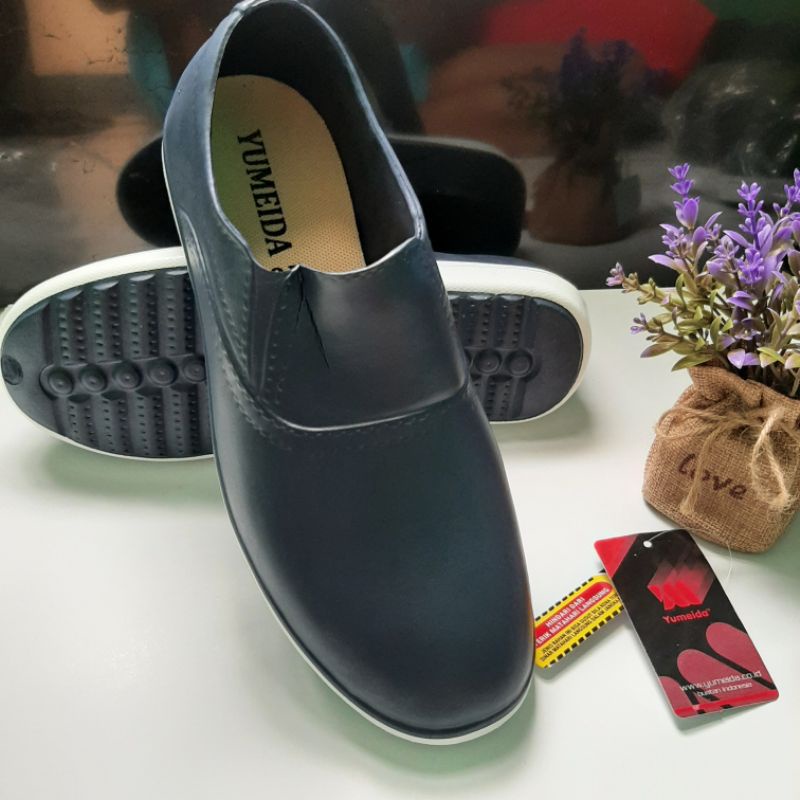 Sepatu Karet Pria/wanita pantofel Yumeida Original SP 7091 L /Sepatu Karet Slip On anti air