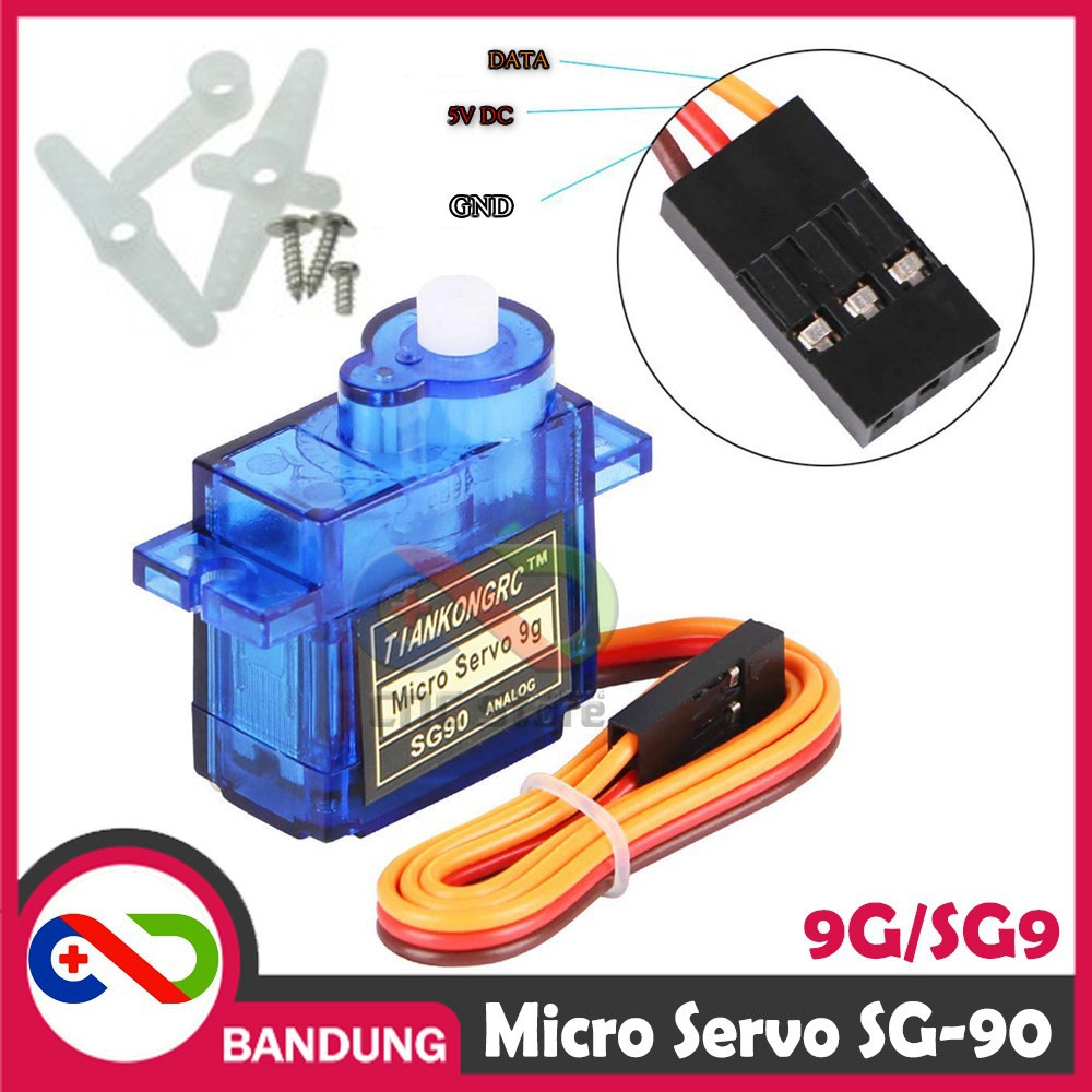 Towerpro Motor Servo Sg90 Sg 90 9g Shopee Indonesia 8557