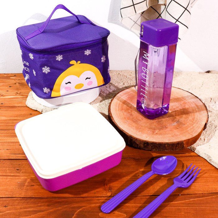 Jual IBEX KIDS Lunch Box Bento Box Tempat Bekal Makan Anak Sekolah ...