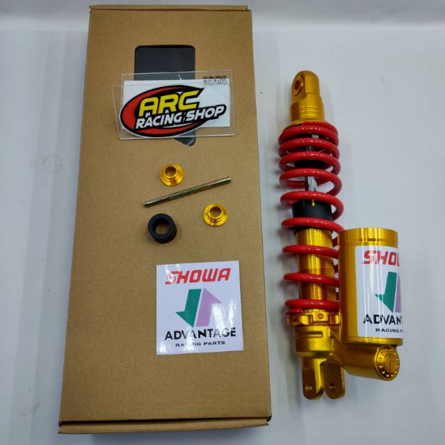 Shock SHOWA tabung bawah 310 mm matic shockbreaker skok sok Mio beat SHOWA 33 cm red