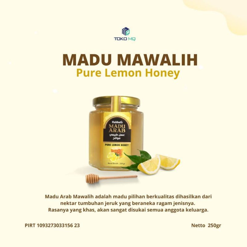 

Madu Lemon Mawalih 250 gr