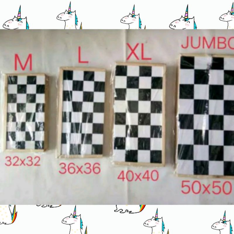 CATUR KAYU MURAH UKURAN M L XL JUMBO