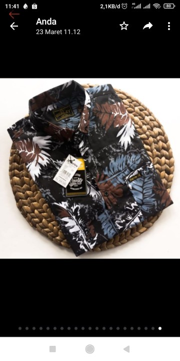 Kemeja Surfing  Motif