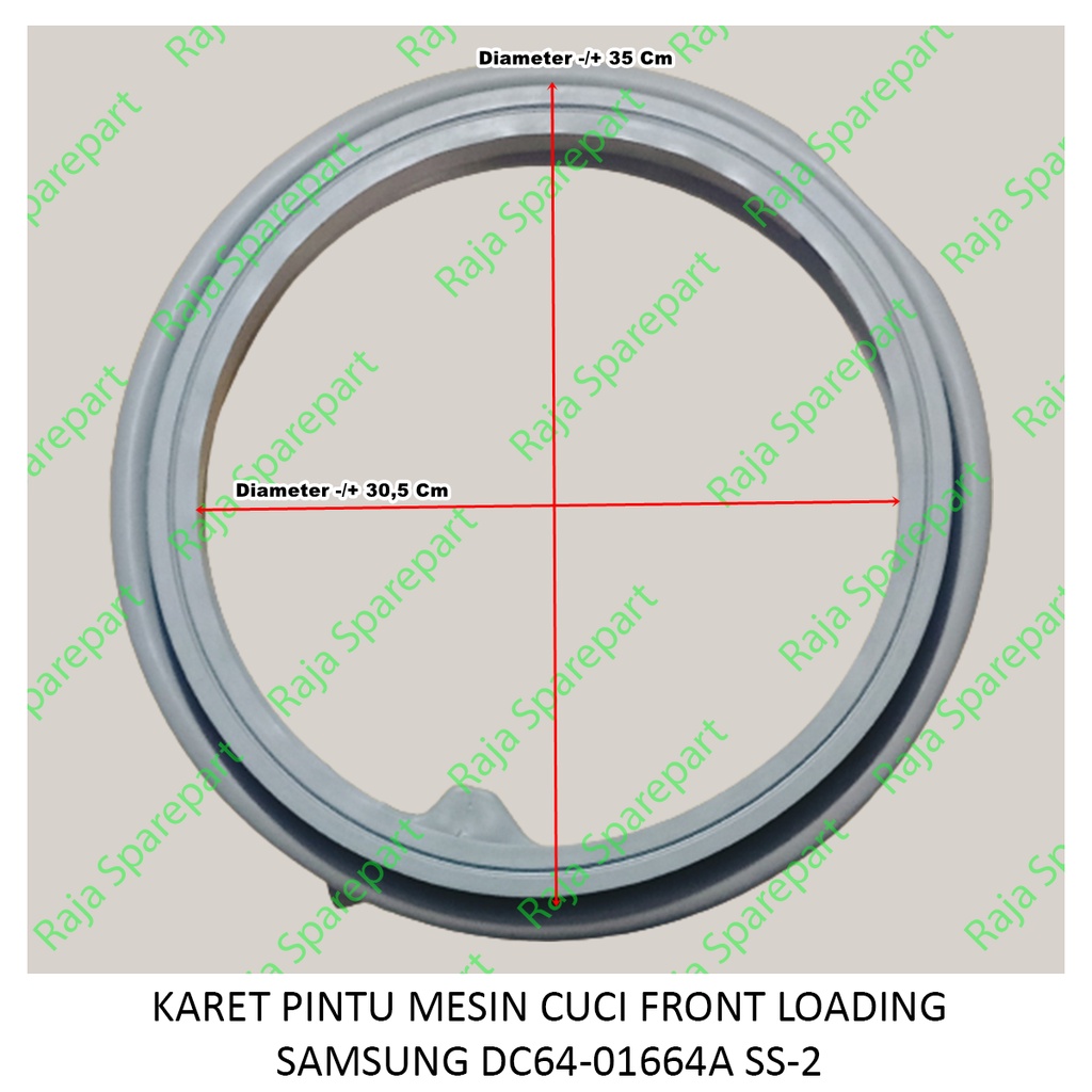 KARET PINTU MESIN CUCI FRONT LOADING SAMSUNG DC64-1664A