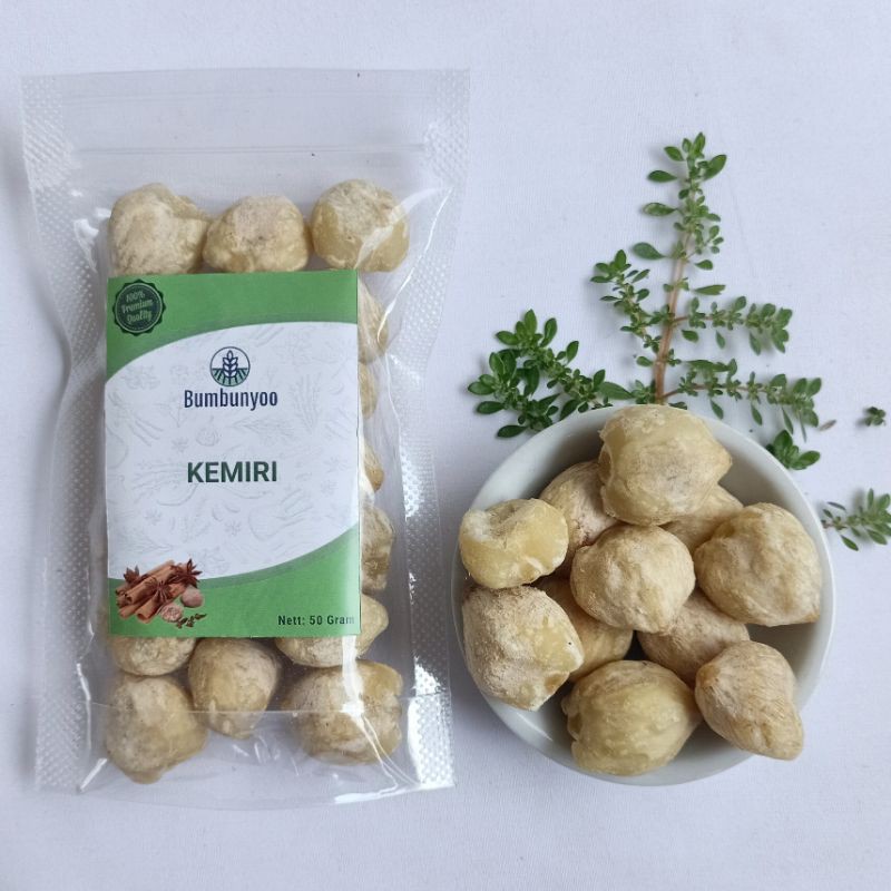 

Kemiri | 50 Gram | Rempah & Bumbu Masak