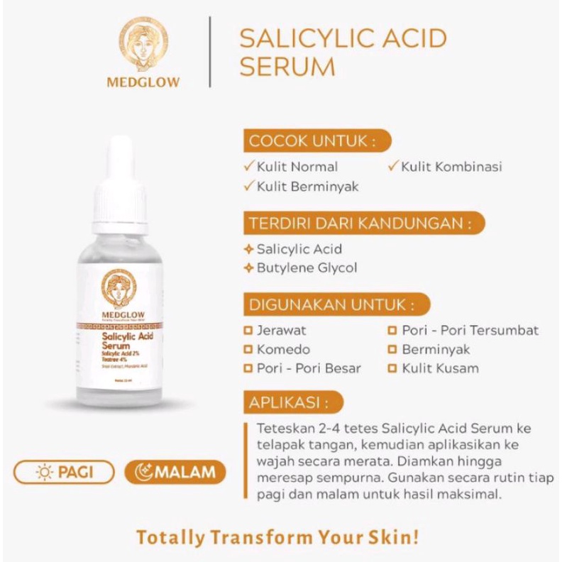 MEDGLOW CLINIC Salicylic Acid Serum