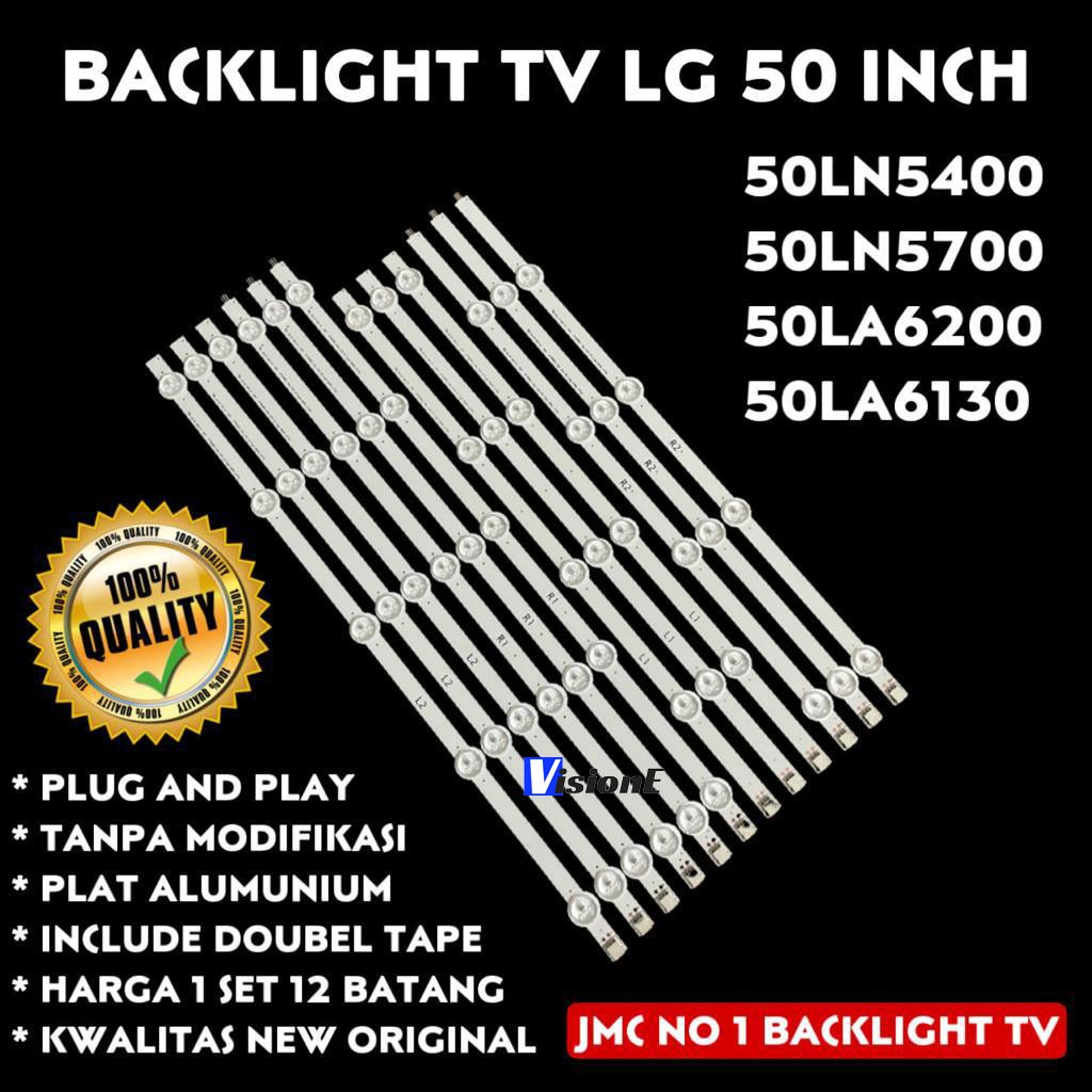 BACKLIGHT TV LED LG 50 INC 50LN5400 50LN5700 50LA6200 50LA6130 LAMPU BL 50IN 50LN 50LA