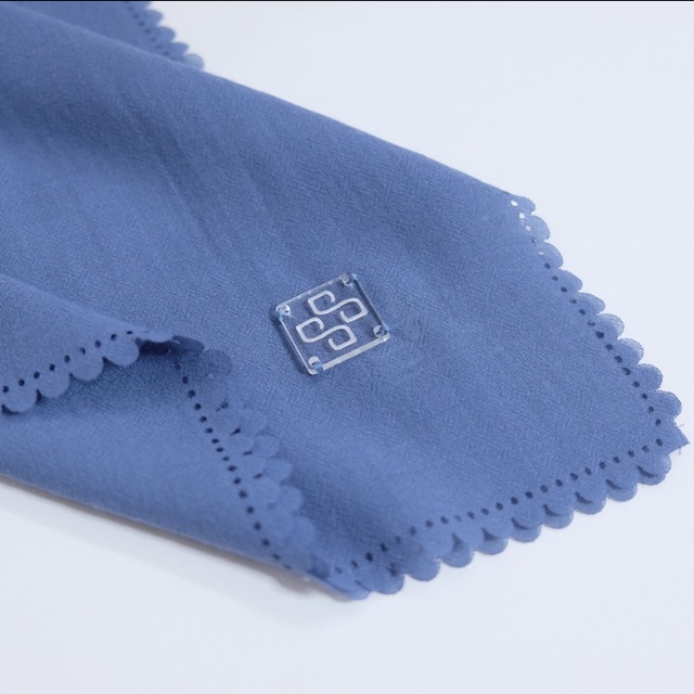 Liza Voal Scarf “DENIM” by Socialscarf-SHIREEN SUNGKAR