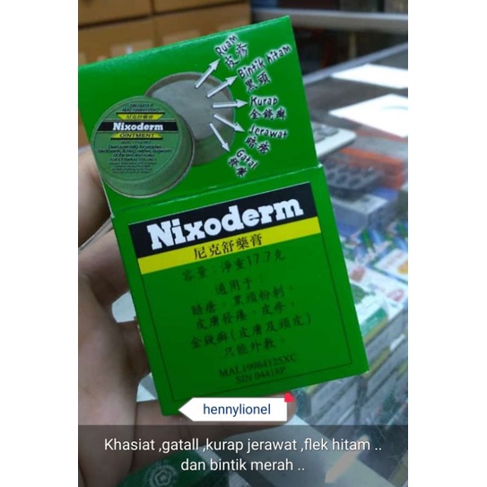 Nixoderm salep ointment original