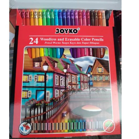 

Trend - Pensil warna joyko woodless 12/24 dapat dihapusnya ~