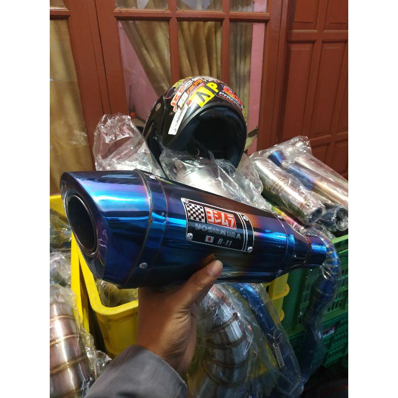 SILENCER YOSHIMURA R11 BLUE/BIRU