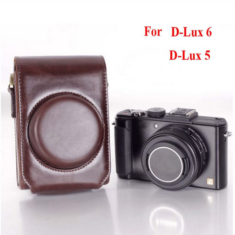 case kamera High quality PU Leather Case Camera Bag Cover for Leica D-lux6 D-Lux5 D6 D5 D-LUX4