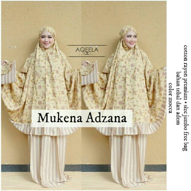 Mukena adzana ori AQEELA