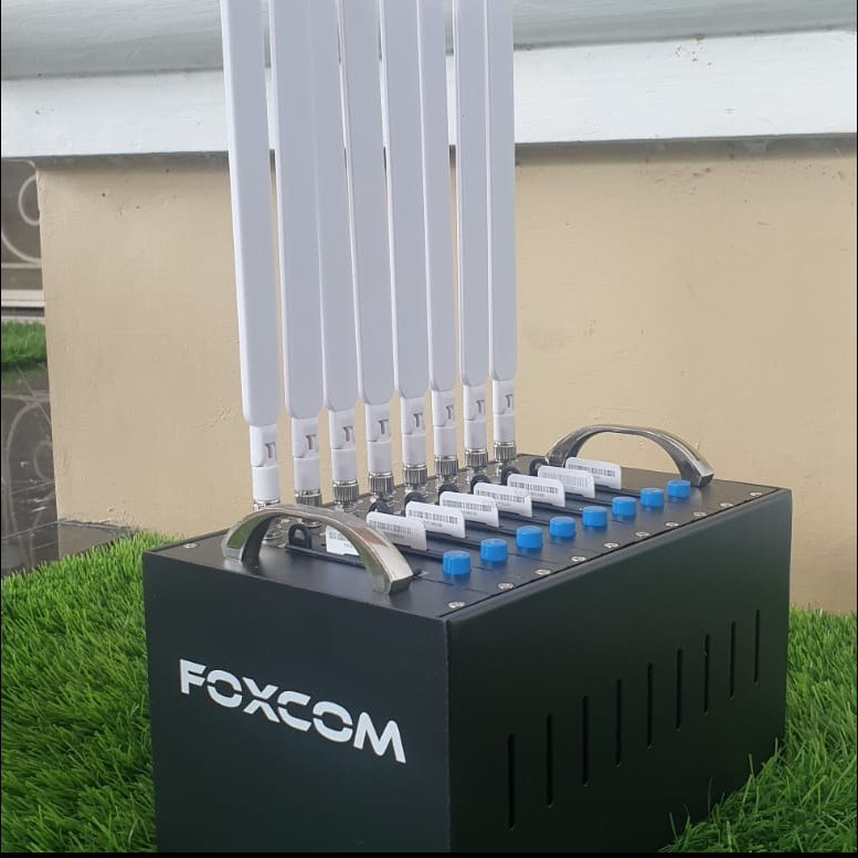 Modem Pool FOXCOM 8 PORT 4G EC20 USAGE