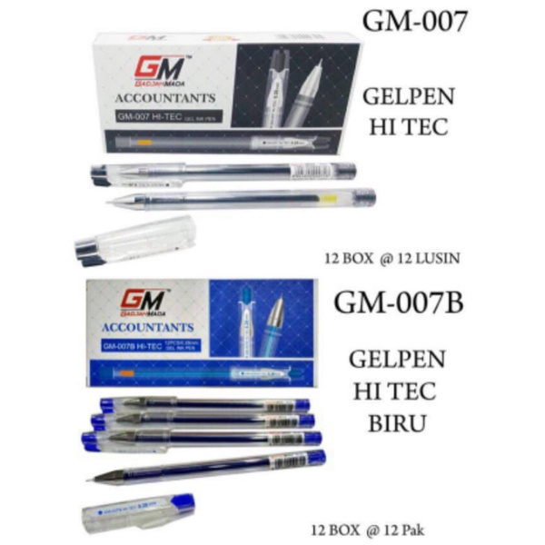 

Pulpen Hi-Tec GM (Gadjah Mada) 0.28mm Ecer/Grosir
