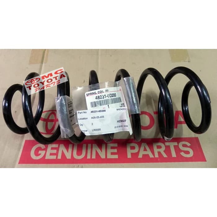 Per Keong  Spring Belakang Toyota Yaris 48231-0D200