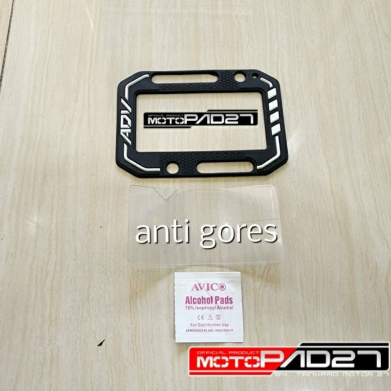 Stiker antigores spidometer ADV 160 bahan Rubber