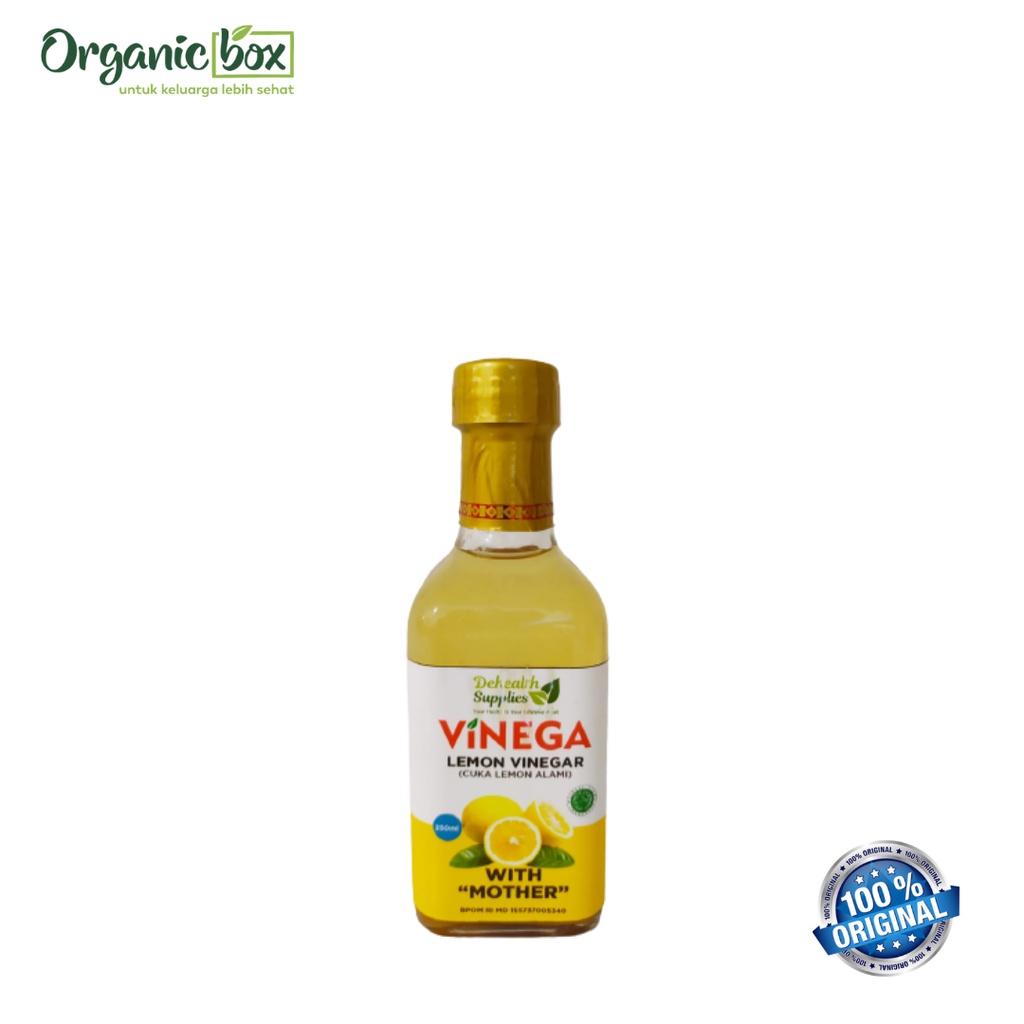 

DEHEALTH SUPPLIES LEMON CIDER VINEGAR 250ML