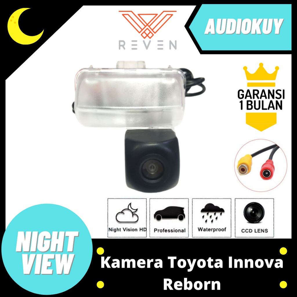 Kamera Mundur Innova Reborn / Kamera Parkir Mobil Night View Reven