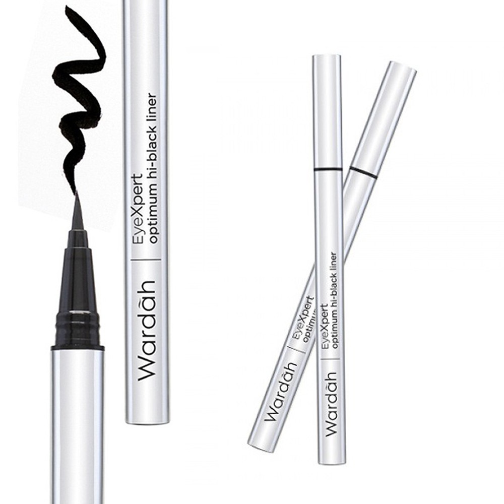 Wardah EyeXpert Optimum Hi Black Liner 1 gr / Wardah Eyexpert Optimum Hi Black Liner / Wardah EyeXpert Optimum / Eyeliner Spidol Waterproof