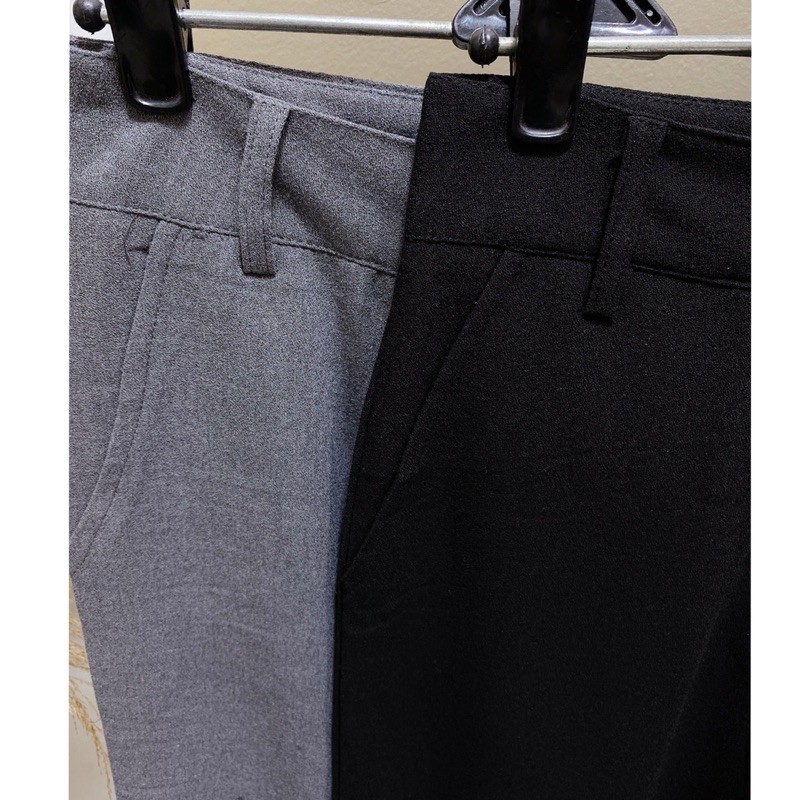 linen crepe Import pants..