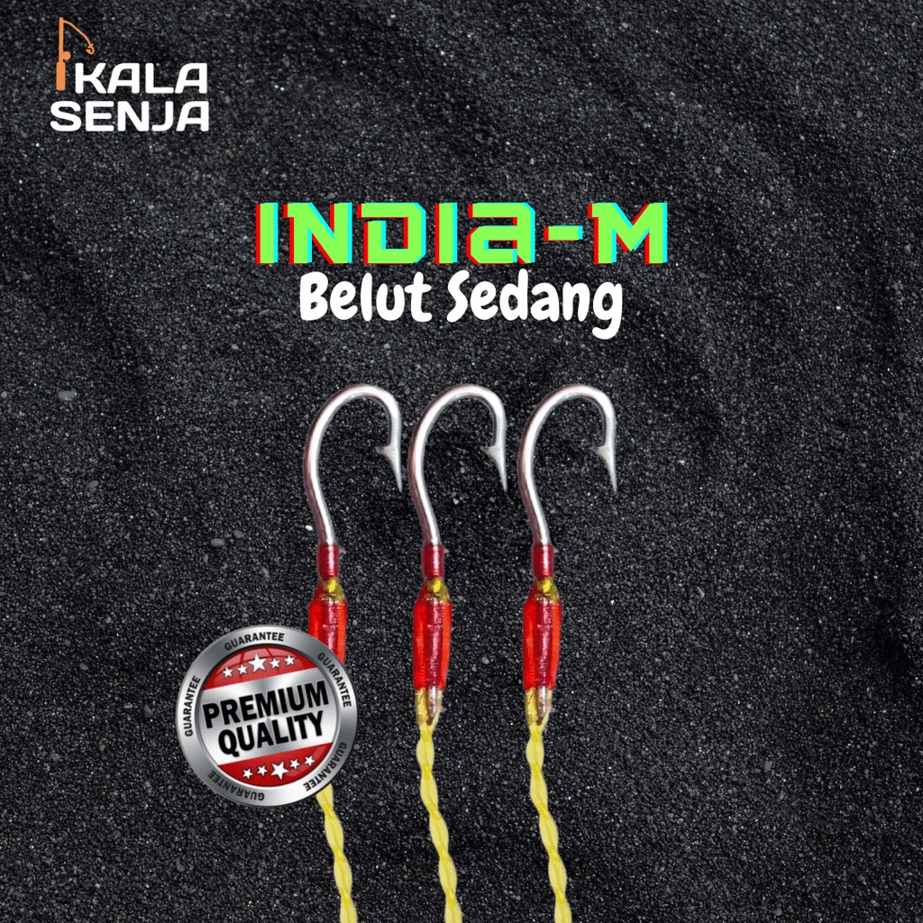 Mata Kail Pancing Urek Belut Pancing Belut Kail Belut India Bahan Baja - M