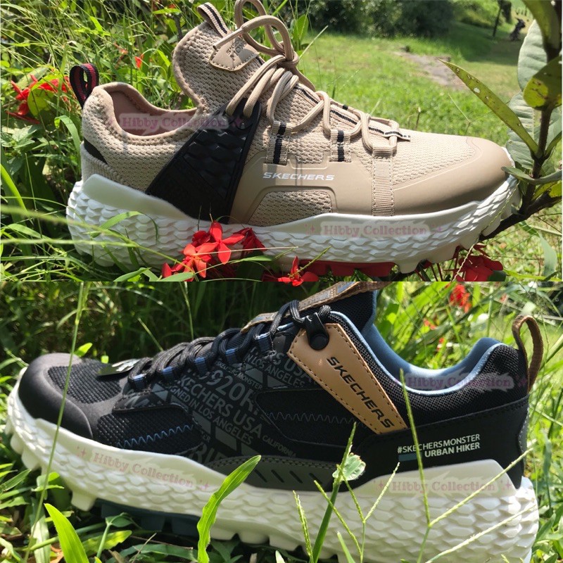 BIG SALE SKECHERS MEN MONSTER AIR COOLED MEMORY FOAM ORIGINAL 100% GUARANTEE SEPATU SNEAKERS PRIA