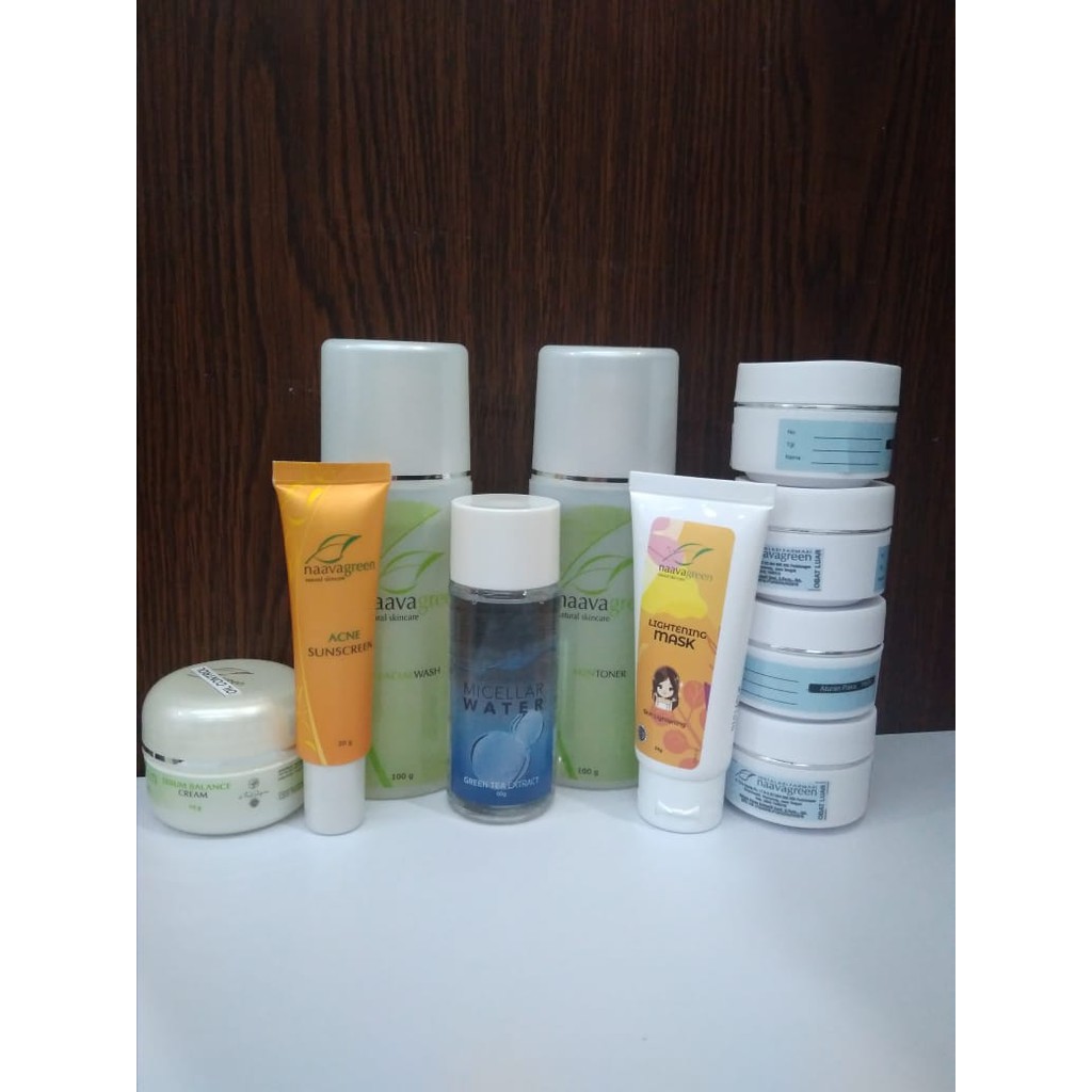 Paket Jerawat Naavagreen Lengkap
