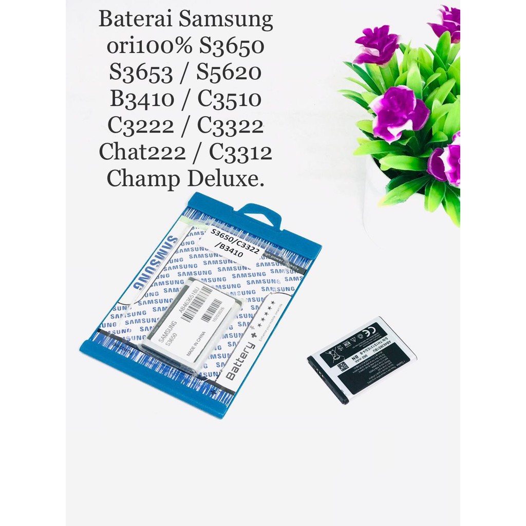 baterai samsung s3650 b3410 AB463651BC original battery battle batt