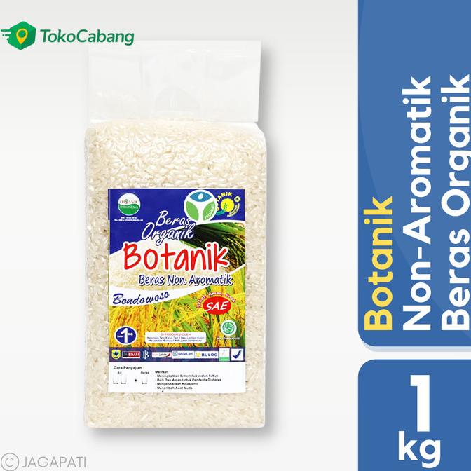 

Beras Putih Non Aromatik Organik- Botanik - 1kg - Bondowoso - Jagapati