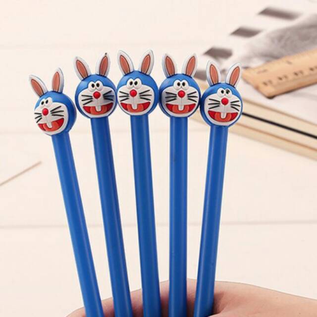 

Pulpen Bisa Dihapus Doraemon Bunny 0.38mm