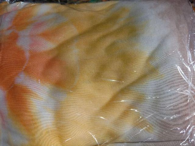 Matahari Gamis Kaos Pelangi Tiedye Batik Payung Jumbo Syari Adem