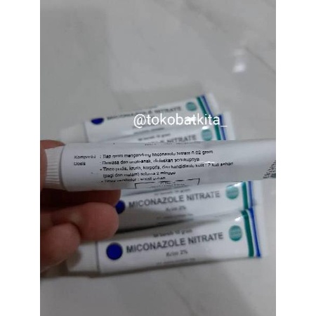 【DVXS】 [GENERIK] MICONAZOLE NITRATE SALEP / KIMIA FARMA 2% / 10mg / JAMUR PANU KUTU AIR KURAP KUDIS