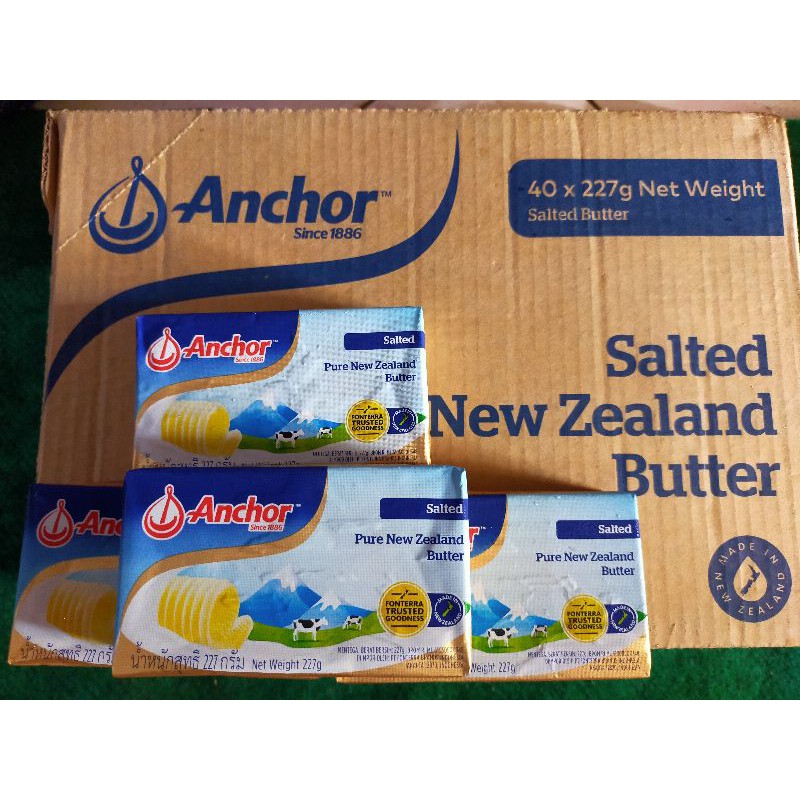 

butter anchor salted 227 gr mp asi termurah dan terlaris harga promo diskon grosir distributor