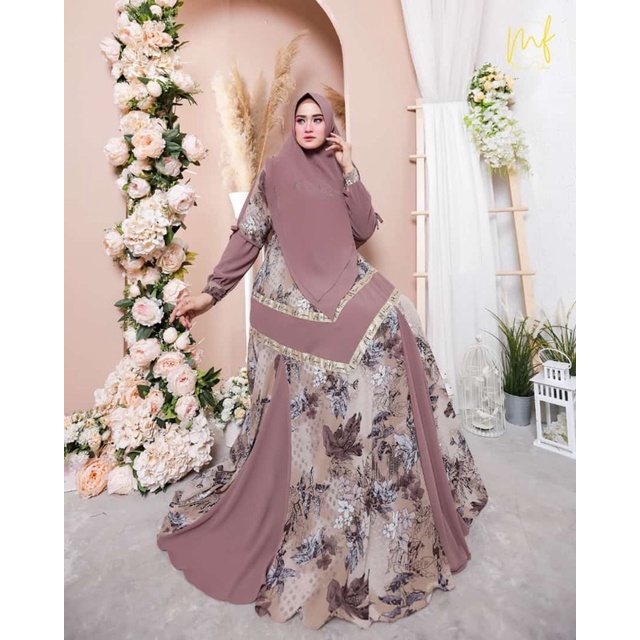 ZAHIRA SET SYARI original by MARIANI FASHION