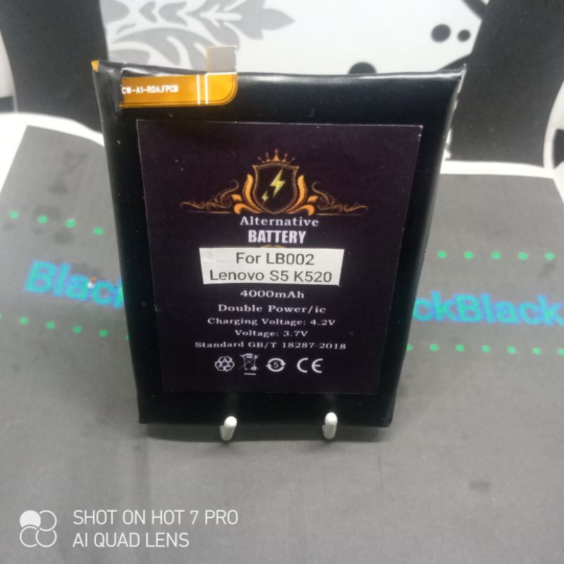 Batrai Persamaan For LENOVO S5 Batre K520 K520T Bat LB002 Baterai