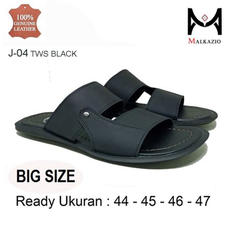 sandal kulit big size formil keren